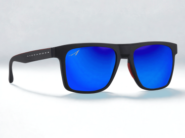 Alexander Premium Plus Polarized Sunglasses (Color: Deep Blue)